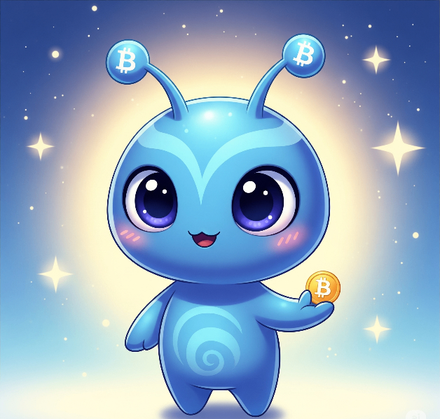 Logo Bitcoin Alien